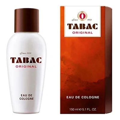Image of Tabac Original Eau de Cologne Men&#039;s Fragrance, Musk and Amber, 150 ml (Pack of 1)