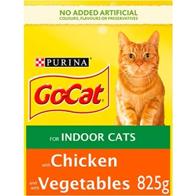 Image of Go Cat for Indoor Cats with Chicken &amp; Garden Greens 825g
