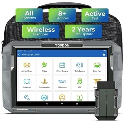 Image of TOPDON Car Diagnostic Tool ArtiDiag900 Lite for All System, Wireless Bluetooth OBD2 scanner with 8+ Reset Services, Active Test, TSB Report, AutoVIN, 2 Years Free Update