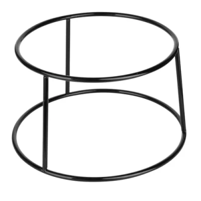 Image of Olympia Non Slip Riser Round Multi Black Wire 230x260x150mm
