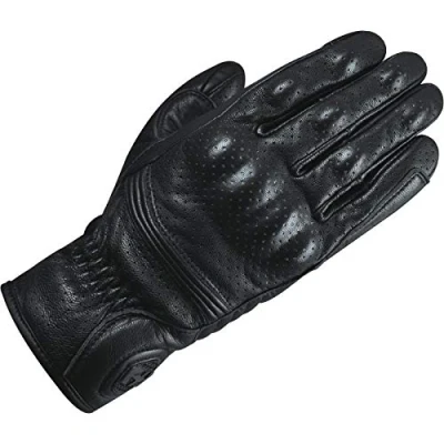 Image of Oxford Tucson 1.0 Mens Touring Classic Motorcycle Motorbike Leather Gloves Black 2XL