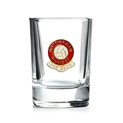 Image of Knight Football Shot Glass Nottingham Reds