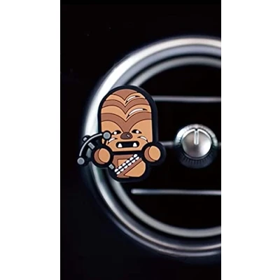 Image of Coolest Novelty Car Air Fresheners! Marvel Avengers, Iron Man, Captain America, Hulk, Thor, Deadpool, Star Wars, Batman... Transform Your Boring Car! (Star Wars: Chewbacca (Sweet Candy))