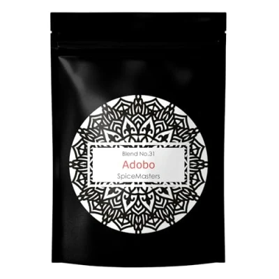 Image of Adobo Spice Superior Hand Blended Premium Mix by Masters No Preservatives or Additves Authentic Made Simple Ideal for BBQ Rubs &amp; Marinades