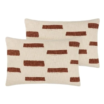 Image of Yard Terra New Polyester Filled Cushions Twin Pack