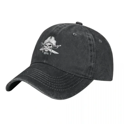 Image of WVVCXCC Baseball Cap Unisex and Fashionable Jolly Rotten Pirate Cowboy Hat Golf Man Designer Christmas Women Men&#039;sSports Outdoor Gifts