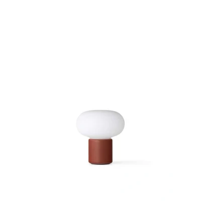 Image of New Works rechargeable lamp Karl Johan, earth red, IP65
