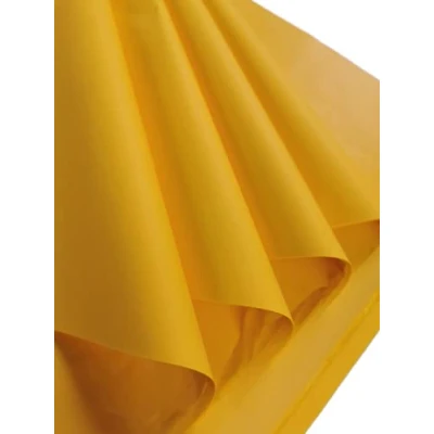 Image of Yellow Tissue Paper 60 Large Sheets, Acid Free Art Paper, Perfect for Gift Wrap, Storage, Packing, &amp; Craft Bulk Pack Archiving Shredding 70 x 50cm Sheet Size