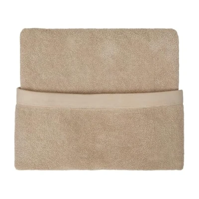 Image of Drift Home Natural Bath Towel (90 x 150cm) Soft &amp; Absorbent 600GSM Premium Sustainable Cotton (BCI) Recycled Bottles Bathroom Towels in Sheet/Gym Towel/Guest