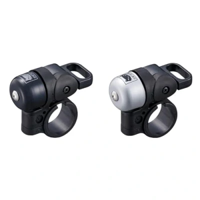 Image of CatEye Oh 1500 Nido Bell Silver Bike Bicycle with Loud Crisp Clear Sound, Road and Mountain Adults Kids