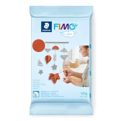 Image of STAEDTLER 8133 76 FIMOair Air Drying Modelling Clay, 125g Terracotta (Pack of 1)