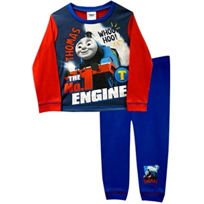 Image of TDP Textiles Thomas The Tank Engine Whoo Hoo Boys Pyjamas 4 5 Years