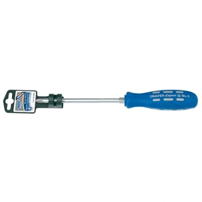 Image of Draper Expert Cross Slot Mechanic&#039;s Screwdriver, No.3 x 150mm