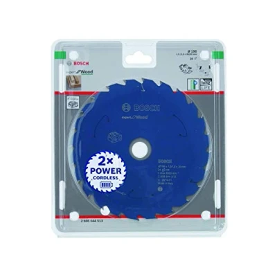 Image of Bosch Professional Circular Saw Blade Expert (for Wood, 190 x 30 1.5 mm, 24 teeth; Accessories: Cordless Saw)