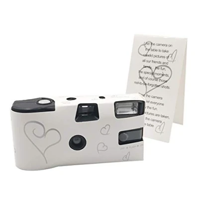 Image of LANCHEN 27 Photos Power Flash Single Use One Time Disposable Film Camera Party Gift