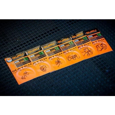 Image of Guru Match Special Barbed Hook size 10 Coarse hooks