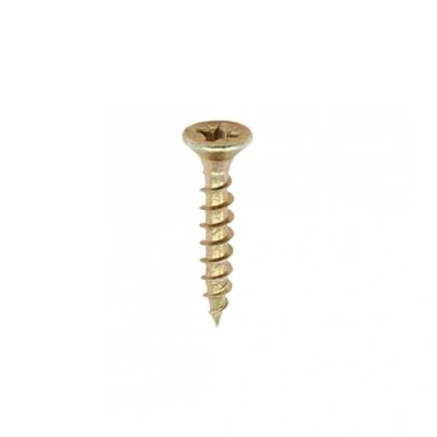 Image of TIMco 30012CLAF PZ1 CSK ZYP Classic Screw 3.0 x 12 Yellow (Box of 200)