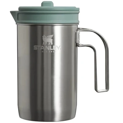 Image of STANLEY The All In One Boil + Brew French Press Stainless Steel Shale 32 oz / 0.94 L