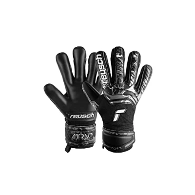 Image of Reusch Attrakt Infinity Junior goalkeeper gloves with very good grip and inner seam cut