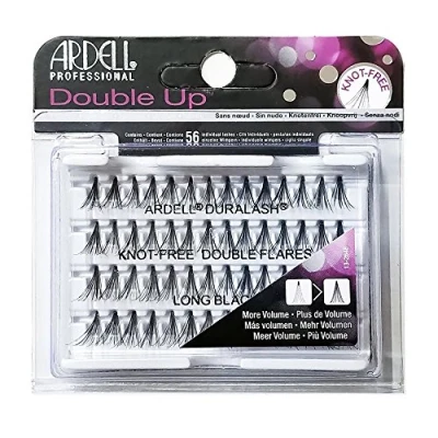 Image of Ardell&quot;Double Individual&quot; Ardell Duralash Knot Free Double Flares Long Black