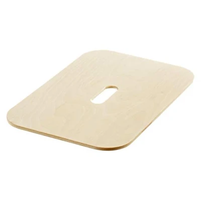Image of SmartStore Waste Bin Lid Wood Recycling Collect 76 L
