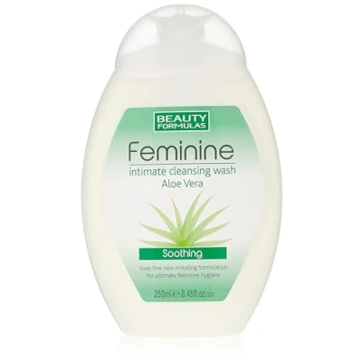Image of Beauty Formulas Feminine Aloe Vera Soothing Intimate Cleansing Wash