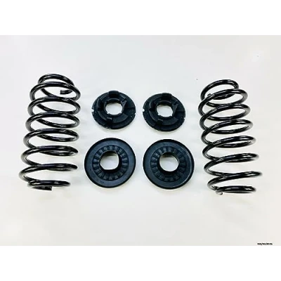 Image of 2x Rear Coil Spring &amp; Isolators Compatible with Jeep Grand Cherokee WJ 1999 2004 SSA/WJ/032A