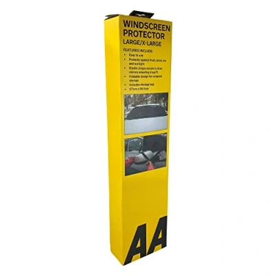 Image of AA AA8583 Windscreen Protector, Black, Large/X Large