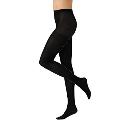 Image of HeatGuard Ladies Thermal Tights Opaque for women Winter Size Large Black