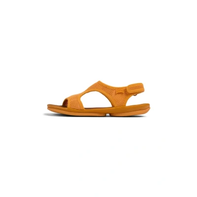 Image of Camper Walking sandals, Women&#039;s, Size: 3, Mittel orange Textile
