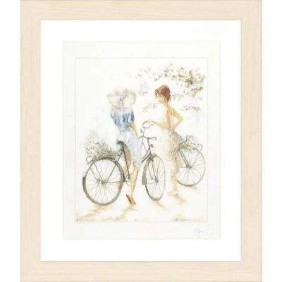 Image of Lanarte PN 0007949 Girls on Bicycle, Pack of 1