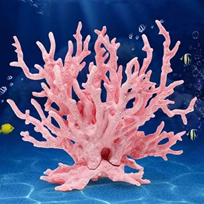 Image of Besimple Artificial Aquarium Coral Ornament Plastic Fish Tank Plants Decoration for Landscape