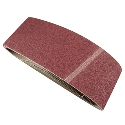 Image of Belt Power Finger File Sander Abrasive Sanding Belts 610mm x 100mm 60 Grit 5 PK