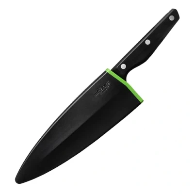 Image of Wiltshire Staysharp Triple Rivet Cook&#039;s Knife 20cm 8&quot;,Kitchen with Built in Sharpener,Keep Your Sharp at All Times,Slim Design Scabbard,Ergonomic Handle,10 Year Guarantee