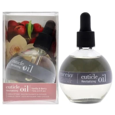 Image of Cuccio Naturale Revitalising Cuticle Oil (75ml) 2.5oz Vanilla &amp; Berry, Pink