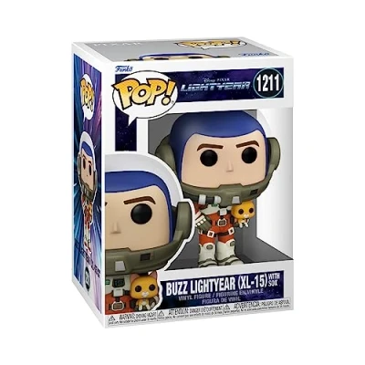 Image of Funko POP! Disney: Lightyear Buzz Collectable Vinyl Figure Gift Idea Official Merchandise Toys for Kids &amp; Adults Movies Fans Model Collectors and Display