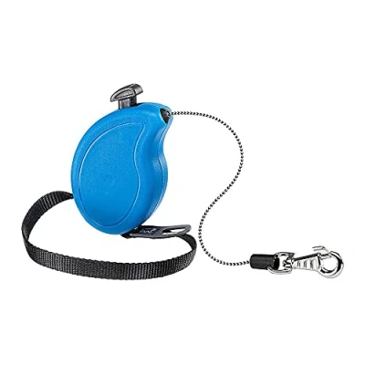 Image of Extendable Leash for Small Dogs FLIPPY ONE CORD MINI, 3 m retractable cord, max 8 kg, Blue