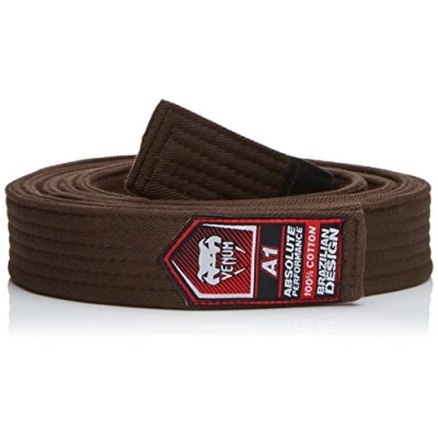Image of Venum, BJJ Belt, Unisex Adult, A3, Brown