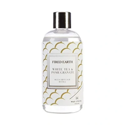 Image of Wax Lyrical Fired Earth White Tea &amp; Pomegranate Refill, 200ml