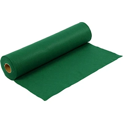 Image of Craft Felt, W: 45 cm, green, 5m