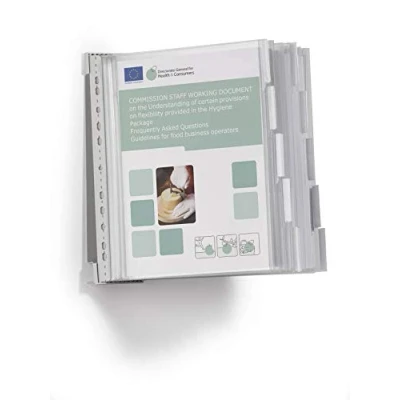 Image of Durable 583100 Function Safe Wall Display Panels Assorted (Pack of 10)