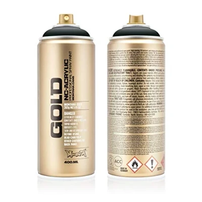 Image of Montana GOLD : 400ml Acrylic Spray Paint Can Anthracite