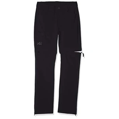 Image of MILLET Trekker Str Zip Off Pt M Men&#039;s, Black, 38