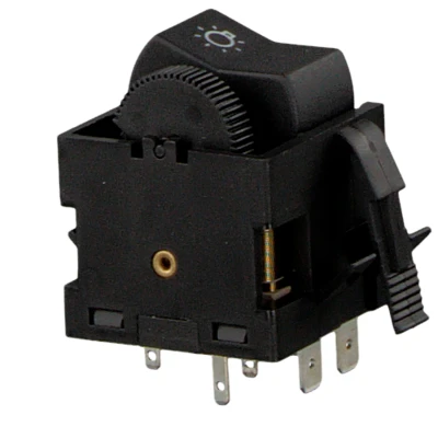 Image of 171941531E, 251941531, 251941531A, 251941531B, 251941531M Switch, headlight FEBI BILSTEIN 14740 with integrated regulator