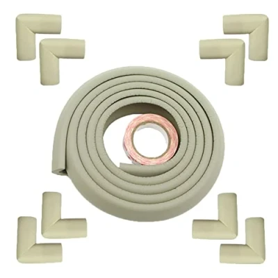 Image of Fairy Baby Safety Edge &amp; Corner Guards Colorful Childproofing Protection(19.7ft Guard+8 Guards)