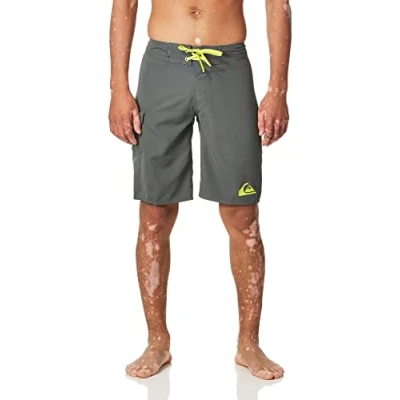 Image of Quiksilver Men&#039;s Everyday 21 Board Short Swim Trunk Bathing Suit, Dark Shadow, 28