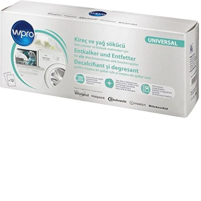Image of Wpro DES124 3in1 professional decalcifier for the decalcification, cleaning and care of washing machines dishwashers