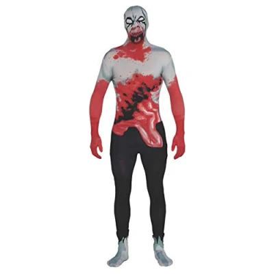 Image of Rubie&#039;s Official Zombie 2nd Skin Halloween Horror, Adult Costume Medium