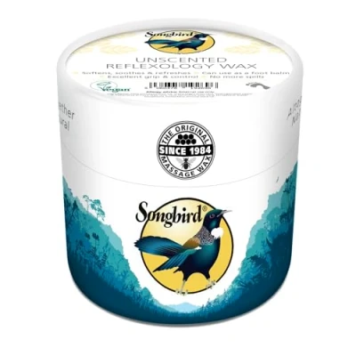 Image of Songbird Naturals Unscented Reflexology Wax 300g EcoTub