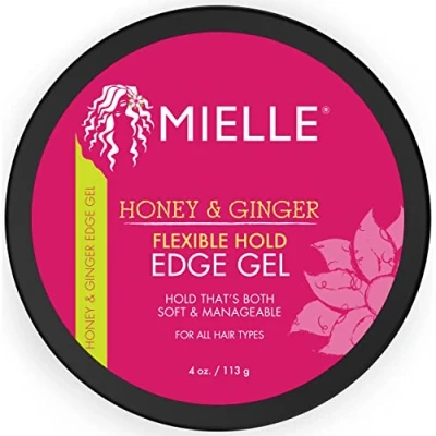 Image of Mielle Organics Flexible Hold Honey &amp; Ginger Edge Gel 113 ml